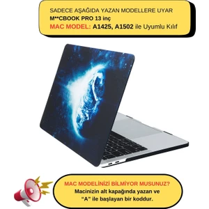 Macbook Pro Kılıf 13 inç Sky-Earth (Eski HDMI'lı Model 2012-2015) A1425 A1502 ile Uyumlu