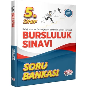 Editör Yayınları 5. Sınıf Bursluluk Sınavı Soru Bankası