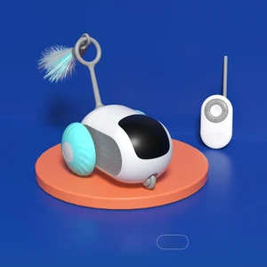 Akıllı Uzaktan Kumanda Elektrikli Pet Kedi Oyuncak Tüy Komik Kedi Oyuncak (Yurt Dışından)