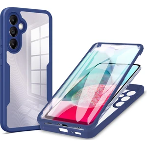 Seashell Digital Samsung Galaxy A34 5g Için Kamera Lens Koruma Kapağı Pet Screen Film-Blue ile Açık Akrilik+Tpu Telefon Kılıfı (Yurt Dışından)