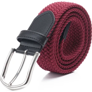Elastik Örgü Kemer Bordo