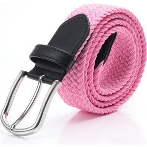 Elastik Örgü Kemer Pembe