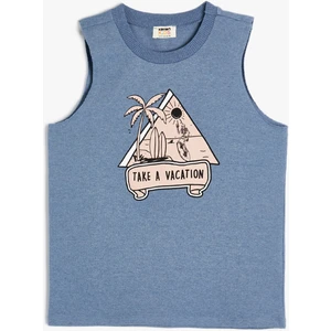 Atlet Sörf Baskılı Bisiklet Yaka