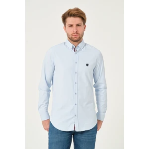 Catto Peak Regulafit Oxford Mavi Gömlek