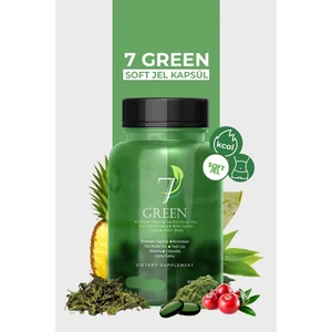 7 Green Avokado Yaprağı ve Dul Avrat Otu Ekstratı İçeren Detox Kapsülü