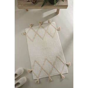 Agnes %100 Pamuk Banyo Paspası Krem 70x110