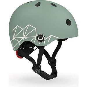 Scoot And Ride Lifestyle Bebek Kaskı XXS-S Green Lines 181206-96562