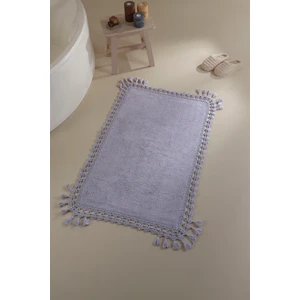 Lorna Tekli Banyo Paspası %100 Pamuk 70x110 Lila