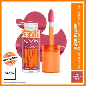 Nyx Professional Makeup Duck Plump Dolgun Görünüm Veren Dudak Parlatıcısı - 09 Strike A Rose
