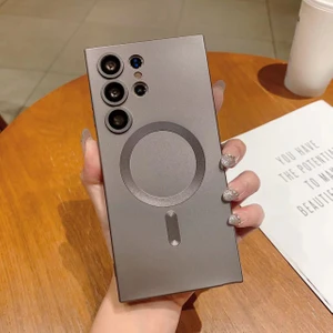 Seashell Digital Samsung Galaxy S22 Ultra 5g Tpu Telefon Kılıfı Için Magsafe Kalu Telefon Kapağı Grey (Yurt Dışından)