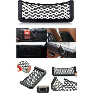 Pratik Kullanışlı Telefon Tutucu Torpidoya Yapışan File 15*8 cm