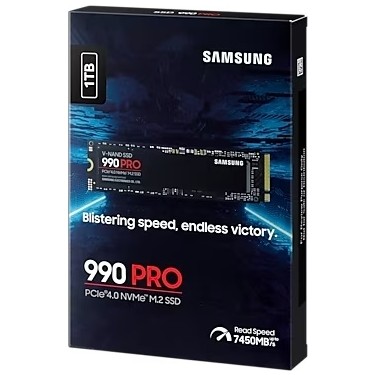 内蔵型SSD Samsung SSD 990 Pro 1Tb 7450MB/s (x9) Samsung 990 Pro 1tb Nvme M.2 SSD (7450-6900MB/S) Fiyatı