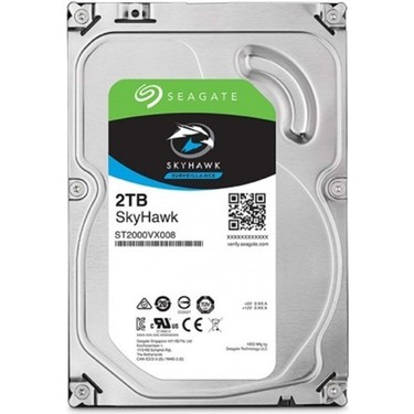 Seagate 2 Tb Seagate Skyhawk 3.5 64MB 5900RPM (ST2000VX008) Fiyatı