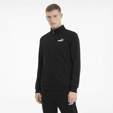 Puma Erkek Puma Black Puma Ess Track Jacket Tr Siyah Erkek/unisex