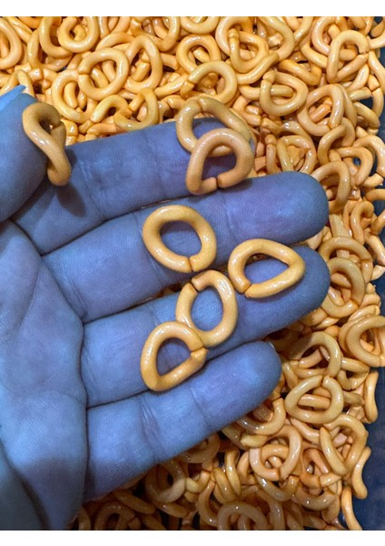2 cm 50 Adet Geçmeli Plastik Zincir Boncuk Çanta Kolye Takı Aksesuarı
