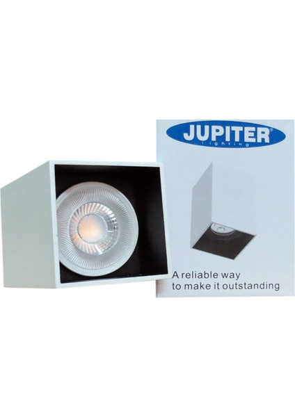 Jüpiter S.ü. Beyaz ve Siyah Tavan Armatürü JC069BS