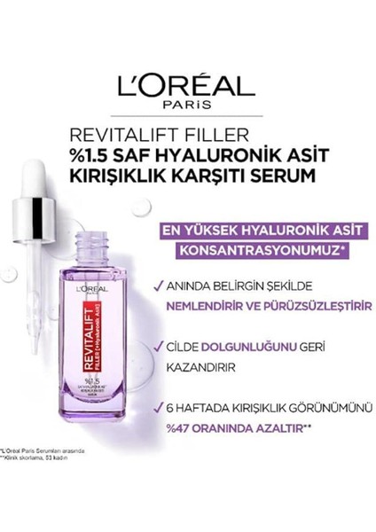 L'oréal Paris Loreal Paris Arındırıcı Dolgunlaştırıcı Nemlendirici Cilt Bakım Seti-Normal Karma Ciltler