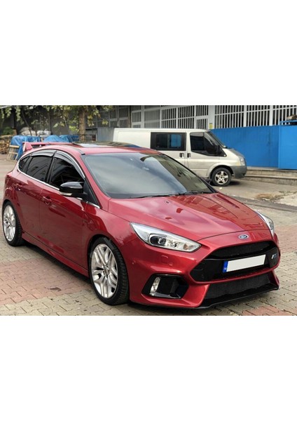 Ford Focus 3 2011 2017 Yarasa Ayna Kapağı - Parlak Siyah Abs Plastik indirimleri
