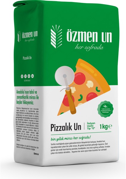 Renata Pizzalık Un Özmen Un 1 kg