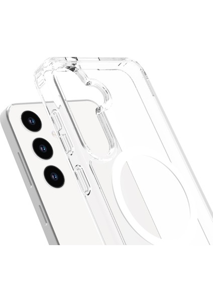 Buff Galaxy S24 Magsafe Air Hybrid Şeffaf Kılıf