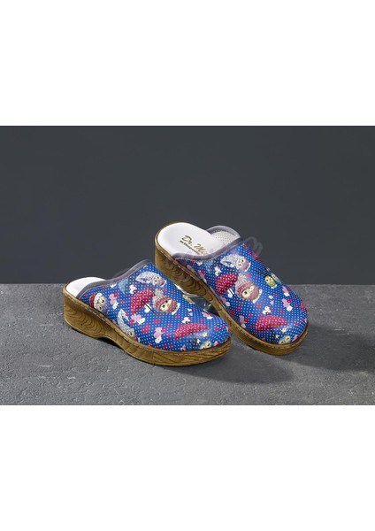 Ahşap Görünümlü Kadın Sabo Terlik 686