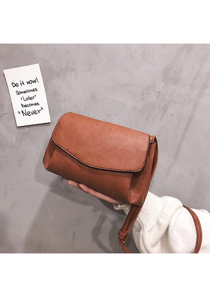 Çantası 2024 Hazır/kış Yeni Kore Moda Çantası Minimalist Kadınların Çantası Retro Soft Deri Sa Renk Çantası (Yurt Dışından) fiyatları