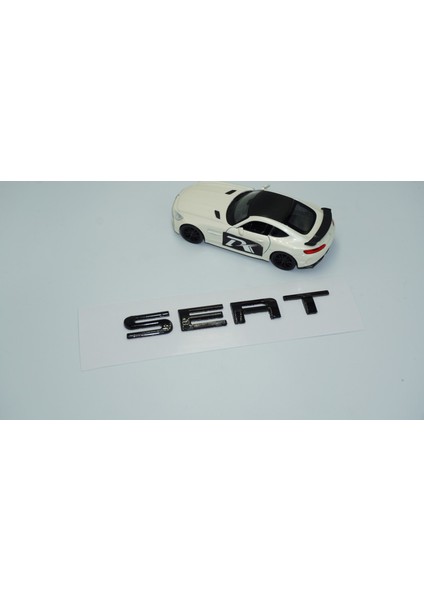Seat Siyah Abs 3m 3D Bagaj Yazı Logo