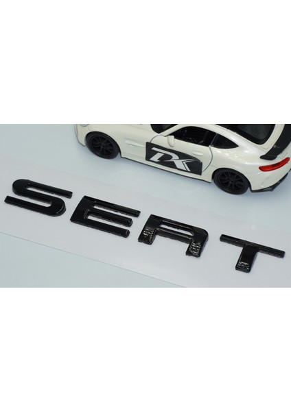 Seat Siyah Abs 3m 3D Bagaj Yazı Logo modelleri