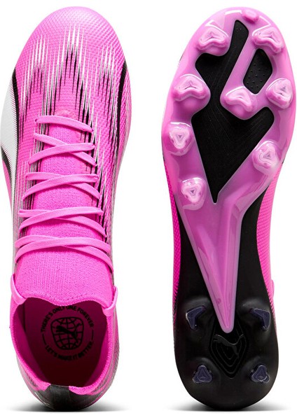 Ultra Match Fg/ag Erkek Çim Zemin Kramponu 10775401 Pembe fırsatları