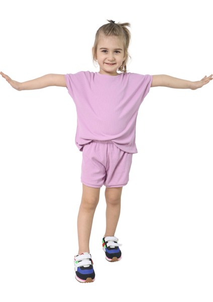 Oversize Fitilli Çocuk Takım