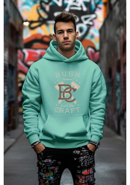 Bush Craft Tarz Rahat Kesim Oversize Sweatshirt