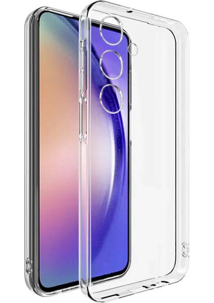 Samsung Galaxy A25 Kılıf Silikon Şeffaf + Ekran Koruyucu