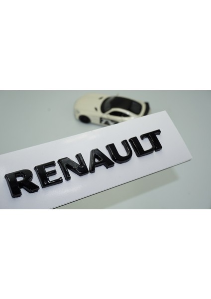 Renault Siyah Abs 3m 3D Bagaj Yazı Logo