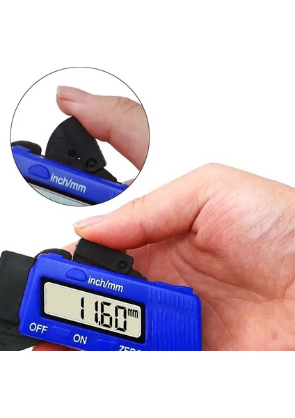 Mini Boy Hassas Dijital Kumpas (1.5cm) 15 mm Kalınlık Ölçer modelleri
