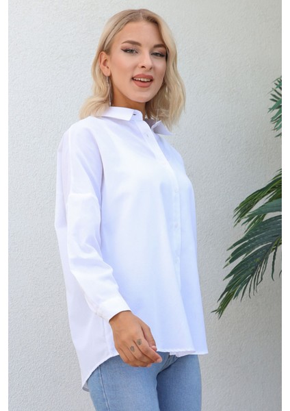 Basic Model Gömlek Beyaz modelleri