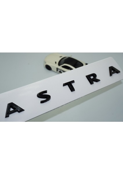 Opel Astra Yeni Nesil Bagaj Siyah Abs 3m 3D Yazı Logo Amblem