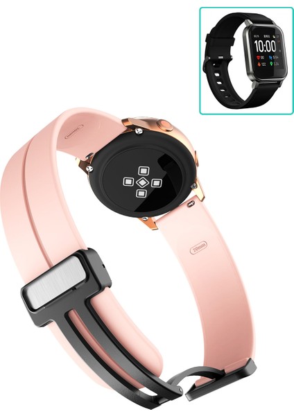 Haylou LS02 Akıllı Saat Uyumlu Kordon Magnetic Klipsli Premium Kayış