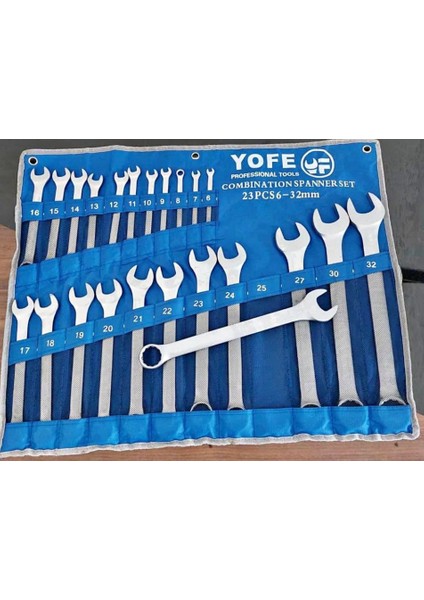 Kombine Anahtar Takımları 21PCS 6-32