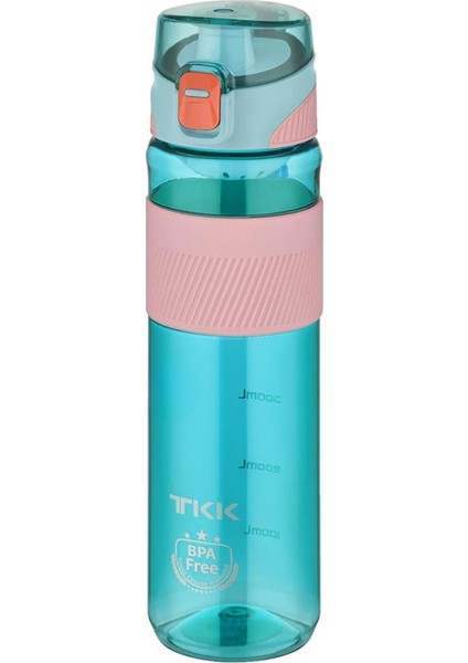 Tkk 700ML Pipetsiz Taşıma Askılı Süzgeçli Kilitlenebilir Kapak Su Matarası