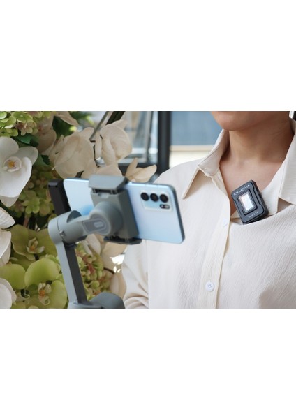 Vocal x V3 2.4 Ghz Dahili Mikrofonlu Typ-C Alıcılı Telsiz Mikrofon Seti