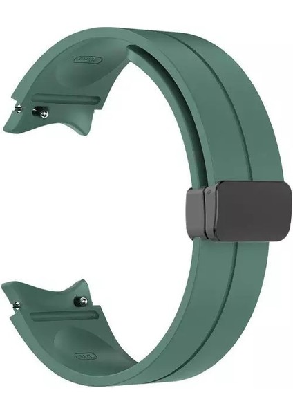 Samsung Galaxy Watch 6 40MM / 44MM Uyumlu Kordon Magnetic Klipsli Premium Kayış