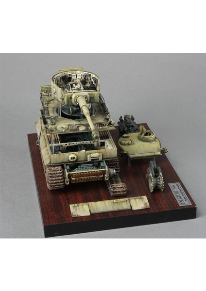 5003 1/35 Ölçek, Tiger I Erken Dönem Tankı, İç Detaylı, Plastik Model kiti modelleri