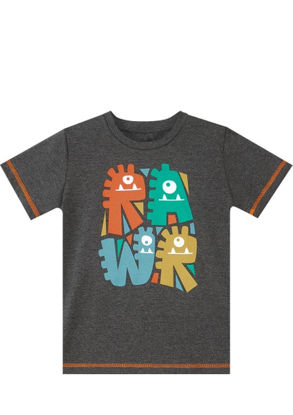 Rawr Dino Erkek Çocuk T-Shirt Şort Takım