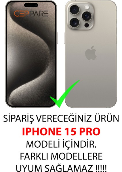 Apple iPhone 15 Pro Kılıf Desen Baskılı Silikon Astronot STK:729