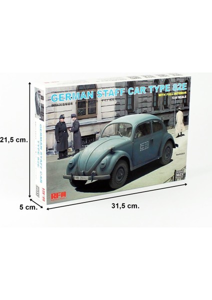 5023 1/35 Ölçek, Tip 82E, İç Detaylı Alman Personel Aracı, Plastik Model kiti indirimleri