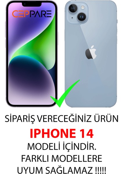 Apple iPhone 14 Kılıf Desen Baskılı Silikon Cute STK:1011