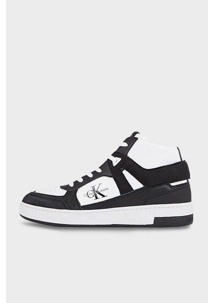 Logolu Bilekli Sneaker Ayakkabı YM0YM0088301W Erkek Ayakkabı YM0YM00883 01W