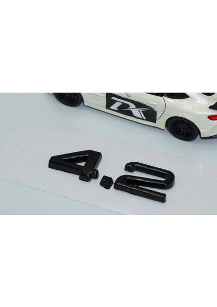 Audi 4.2 A3 A4 A6 A5 A7 A8 Bagaj Siyah Abs 3m 3D Yazı Logo modelleri