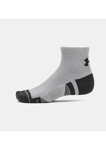 Under Armour Unisex UA Performance Tech 3’lü Paket Quarter Çorap 1379510-011