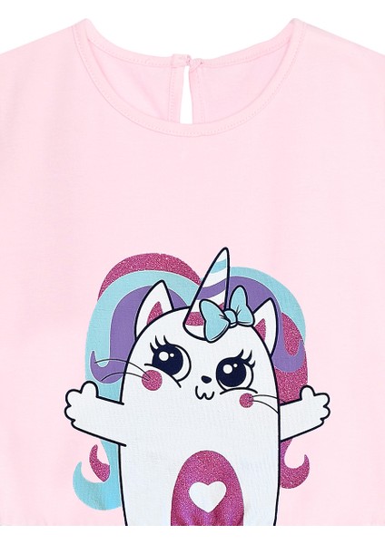 Kedicik Unicorn Kız Çocuk Tüllü Elbise indirimleri